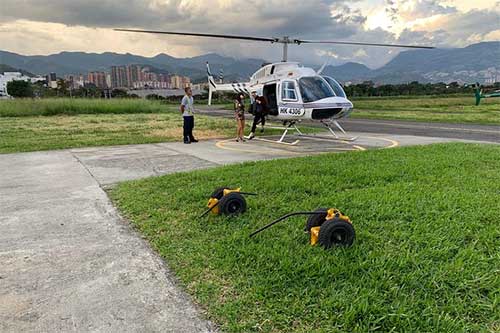 helicoptere medellin