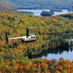hélicoptère mont tremblant