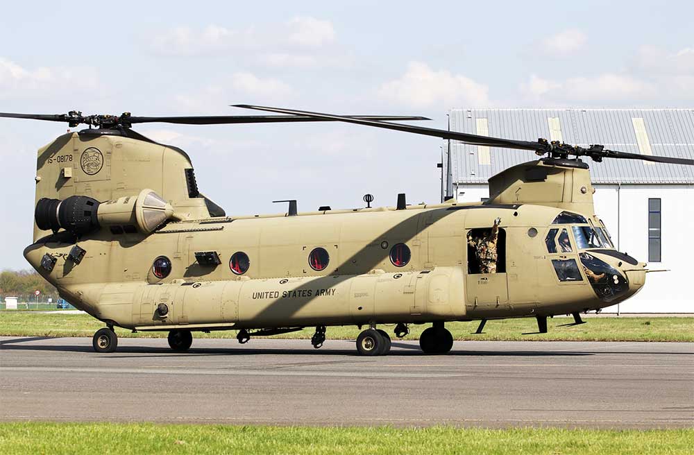 helicoptère chinook