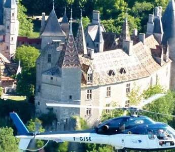 helicoptere beaune bourgogne