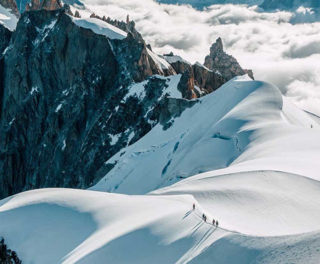 Helicoptère Mont Blanc