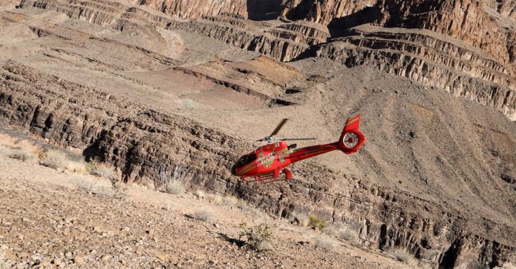 hélicoptère Grand Canyon