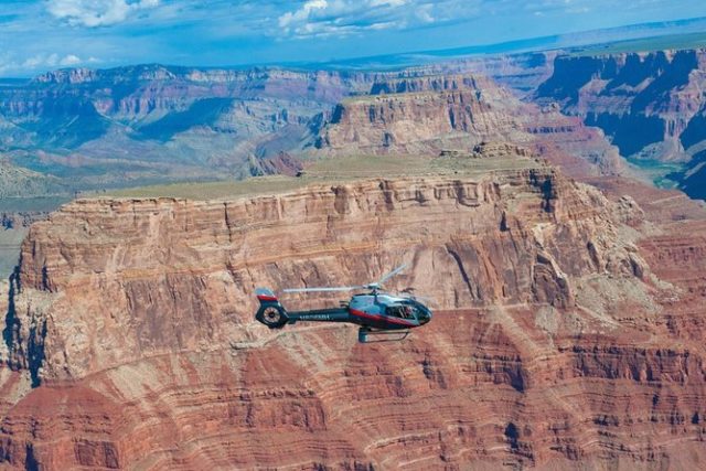 hélicoptère grand canyon