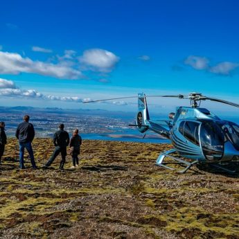 hélicoptère Islande