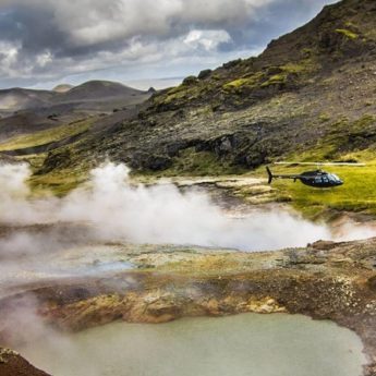 hélicoptère Islande