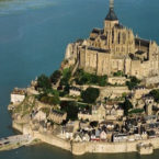 hélicoptère Mont St Michel