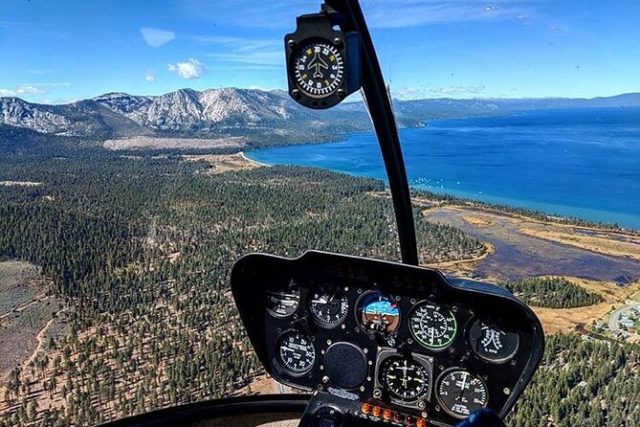 hélicoptère Lake Tahoe