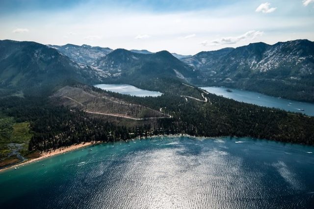 hélicoptère Lake Tahoe