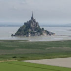 hélicoptère Mont St Michel
