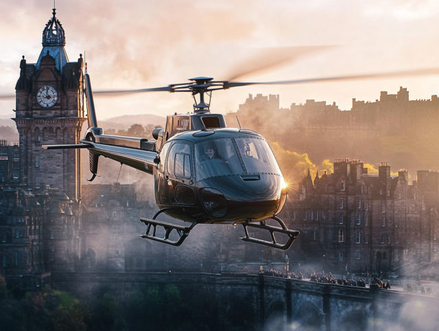 Vol en hélicoptère à Edimbourg – Image 2