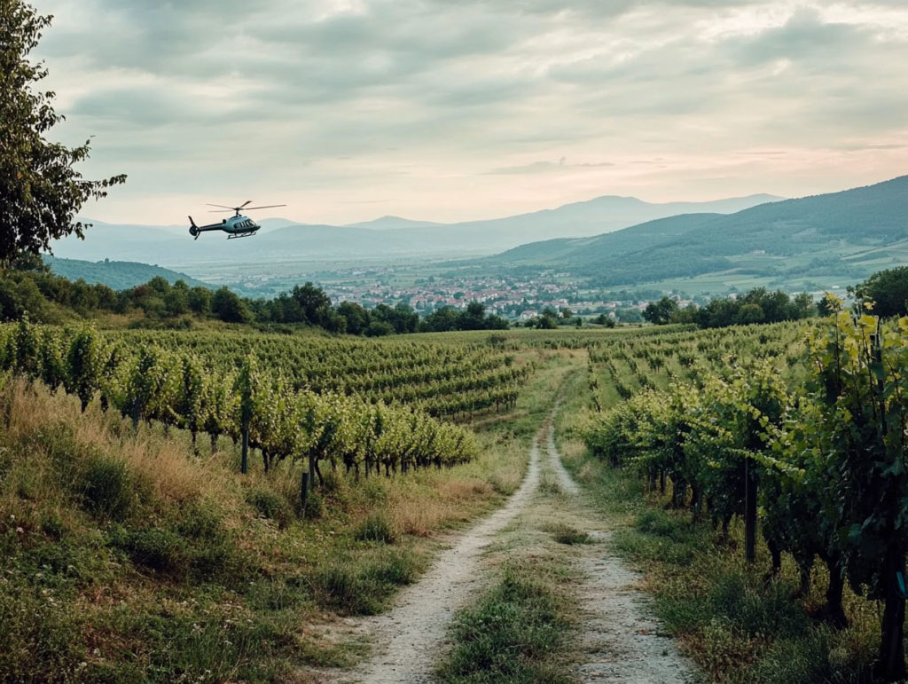 Vol en hélicoptère à Colmar : survolez l’Alsace entre vignes et châteaux