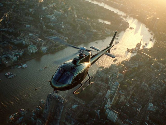 hélicoptère Londres