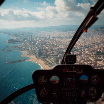 hélicoptère barcelone catalogne