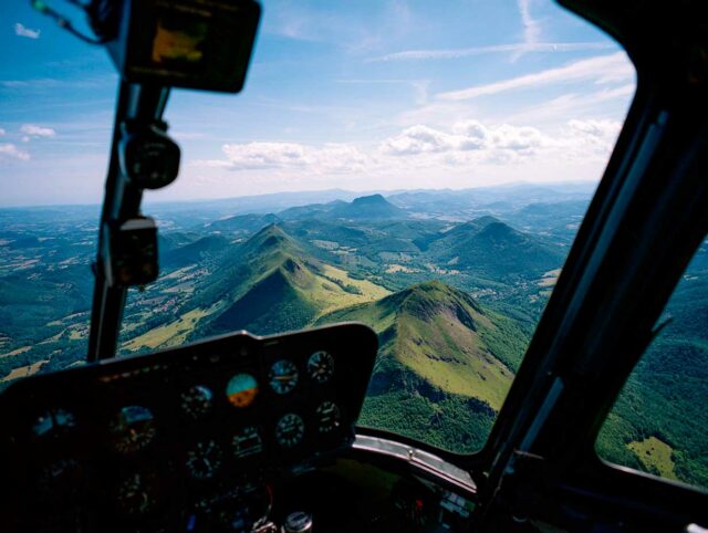 hélicoptère Issoire Auvergne