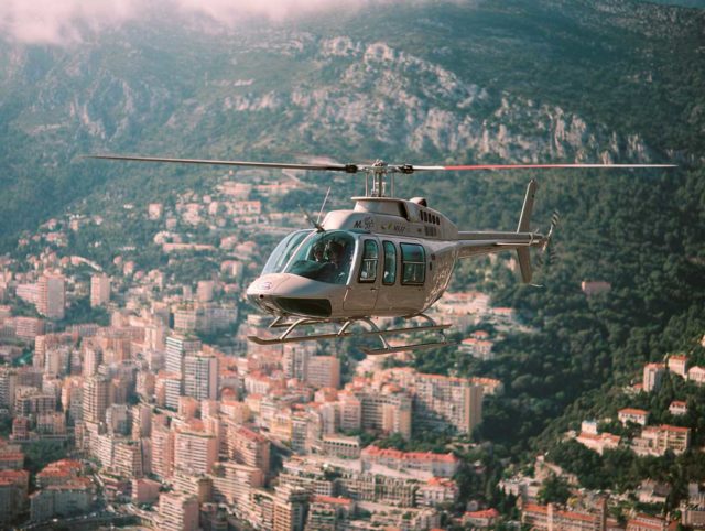 vol en hélicoptère Monaco