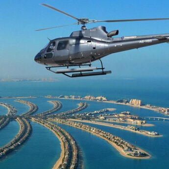 vol en hélicoptère à Dubai