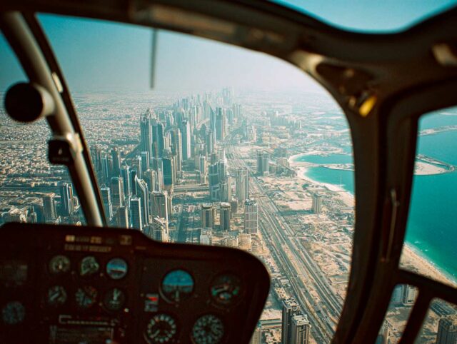 vol hélicoptère Dubai