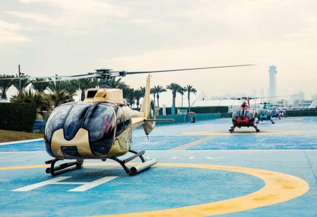 vol hélicoptère Dubai