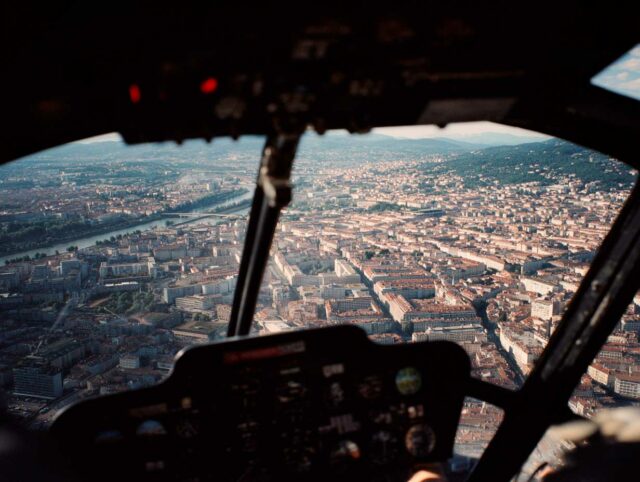 vol en hélicoptère Lyon