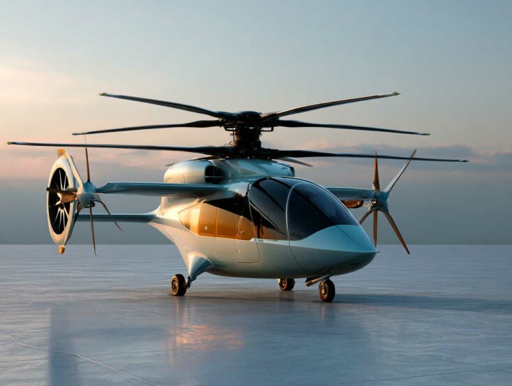 concept ATR helicoptère hybride