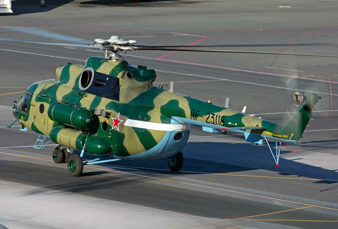 Helicoptère Mi-8 Russie