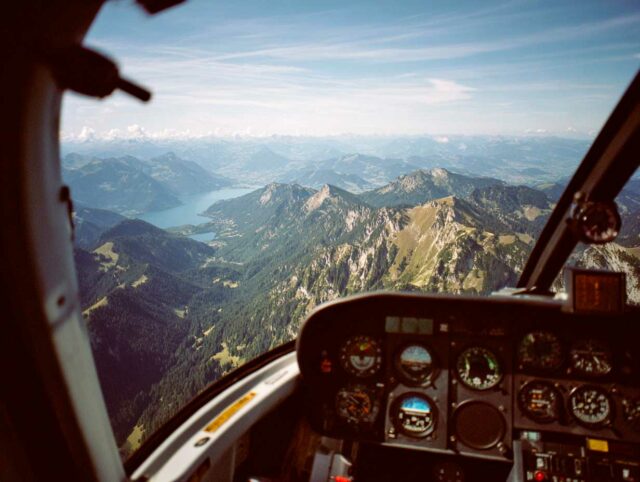 hélicoptère Grenoble Montagne