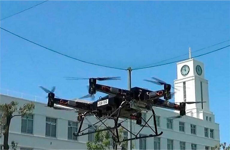 MHI dévoile un drone hybride pour missions à haut risque