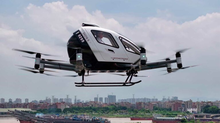 EHang s’allie à CRBC pour accélérer vertiports et usines eVTOL