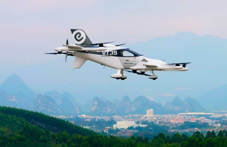 EHang lance le VT35, un eVTOL autonome pour l’interurbain