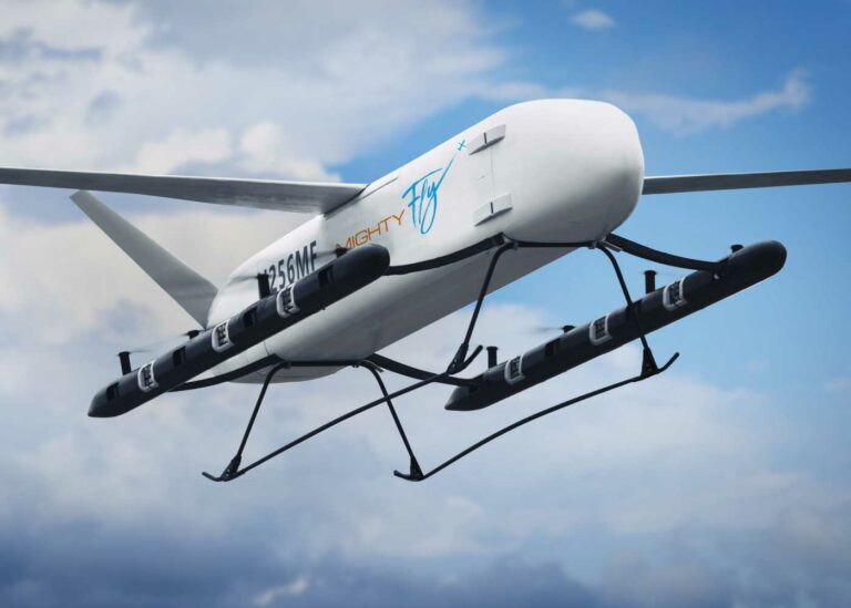 MightyFly lève 10 M$ pour son eVTOL logistique autonome