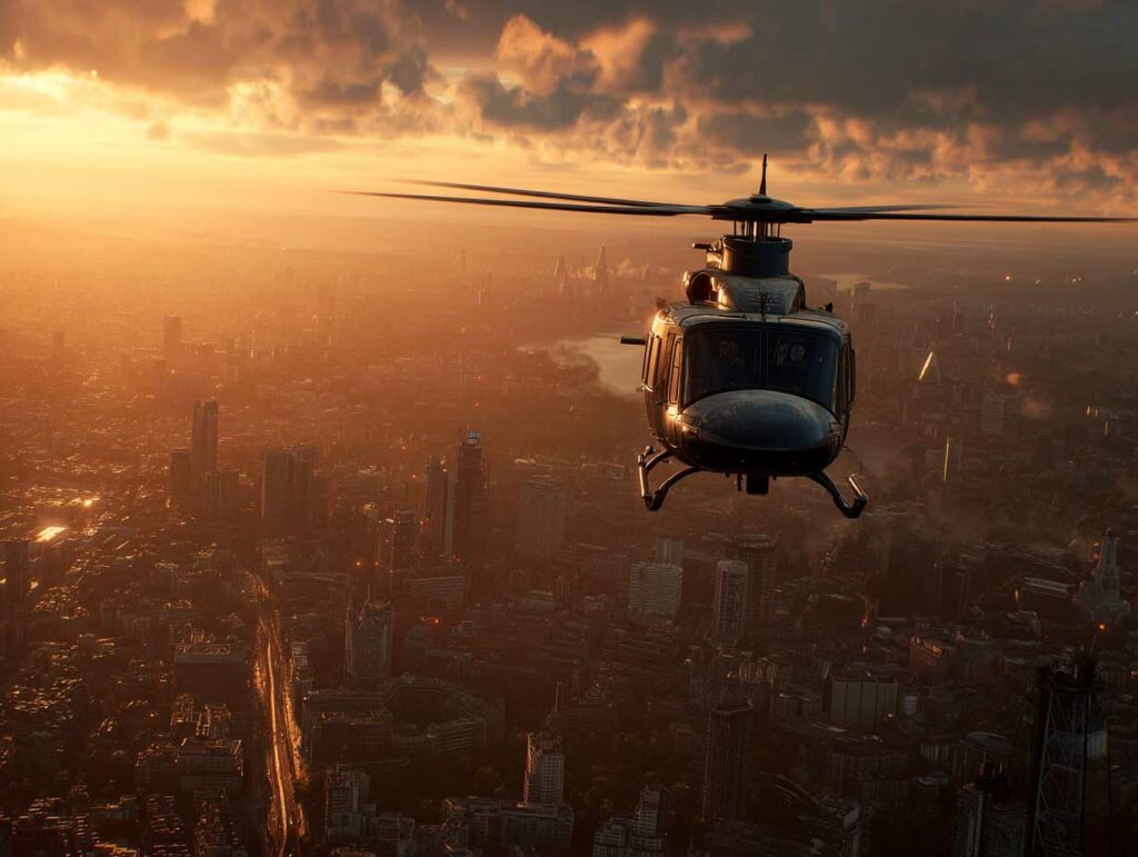 vol hélicoptère Londres