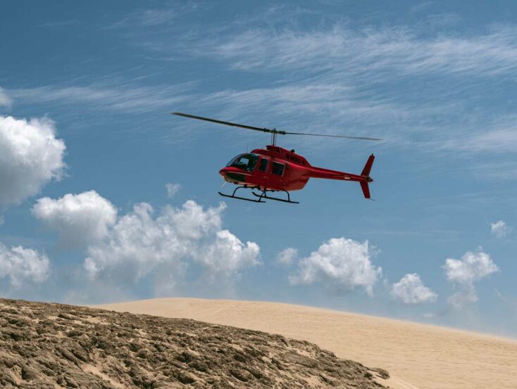 hélicoptère dune du pilat